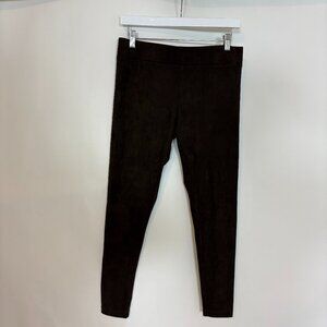 Willow and clay brown faux suede pants